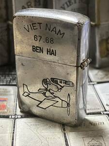 1967 year made Vietnam Zippo -[ Snoopy ]BEN military that time thing Vintage 