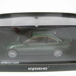 【未使用】京商 1/43 BMW アルピナ B3 S クーペ アルピナ・グリーン・メタリック（BMW ALPINA B3 S COUPE / ALPINA green-metallic）の画像2