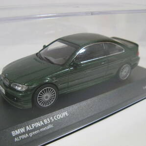 【未使用】京商 1/43 BMW アルピナ B3 S クーペ アルピナ・グリーン・メタリック（BMW ALPINA B3 S COUPE / ALPINA green-metallic）の画像3
