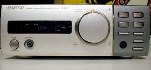 KENWOOD R-SE7 Pure-A 2Band Stereo Receiver 左右出力OK！ 小型 純A級 AM-FMステレオ チューナーアンプ