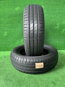 185/60R15 84H ブリヂストン　ECOPIa サマータイヤ　 2本 19年製造　日本製　【引き取り歓迎】