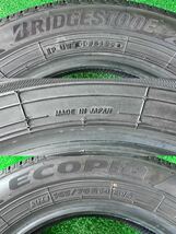 165/70R14 81S ブリヂストン　ECOPIa サマータイヤ　　4本セット　22年製造　日本製　【引き取り歓迎】_画像10