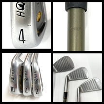 2T5★HONMA/ホンマ★ K24 金モグラ 4星 LB-708 CAVITY BACK アイアン3本セット 3/4/10 R-1フレックス ゴルフクラブ_画像4