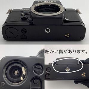 CONTAX RTS コンタックス フィルムカメラ ブラックボディー 昭和 レトロ [k8076-c12]の画像4