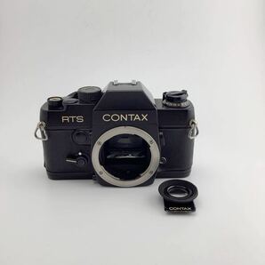 CONTAX RTS コンタックス フィルムカメラ ブラックボディー 昭和 レトロ [k8076-c12]の画像1