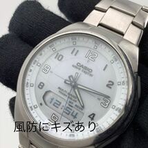 CASIO Wave Ceptor 腕時計 稼働品 電波ソーラー WVA-M600 [k8107-y186]_画像4