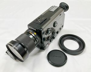 CANON 1014XL-S 8MMシネマカメラ キヤノン ビデオカメラ フィルムカメラ CANON ZOOM LENS c-8 通電確認済み(k5583-y180)
