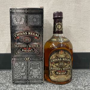 CHIVAS REGAL シーバスリーガル 12年 スコッチ ウイスキー 古酒 箱付 760ml 43% 【a1752-N96】