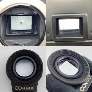 CONTAX RTS コンタックス フィルムカメラ ブラックボディー 昭和 レトロ [k8076-c12]の画像5