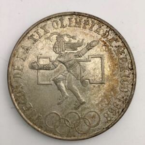 メキシコオリンピック 記念硬貨 外国貨幣 海外コイン MEXICO レトロ [k8140-s428] 