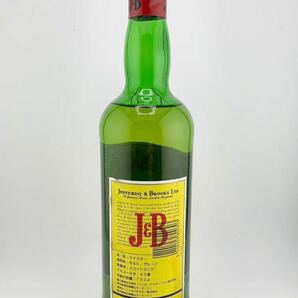 未開栓 JUSTERINI & BROOKS ジャスティン＆ブルックス J＆B スコッチウイスキー 750ml 43% (k5545-n124)の画像2