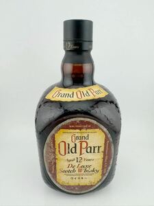 未開栓 Grand Old Parr 古酒 ウイスキー グランド オールドパー 12年 43%【k3149-n125】