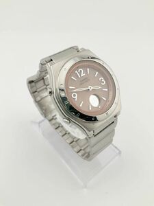 CASIO カシオ腕時計 ウェーブセプター タフソーラー 電波時計 レディース ピンク (k5569)