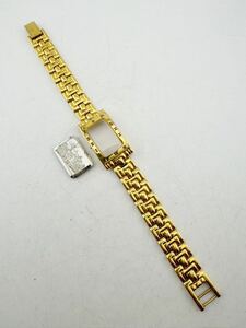 GOLD COIN WATCH 外枠 腕時計 ゴールドカラー アンティーク チェーンベルト【k3166】