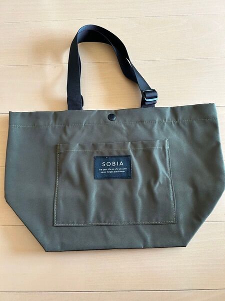 SOBIA トートバッグ カーキ