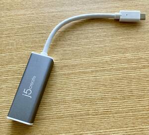 j5create USB-C to Gigabit Ethernet Adapter JCE133G ギガビット イーサネット アダプター Mac Windows ChromeOS LAN