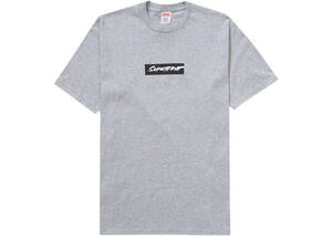 ★定価スタート★新品★【Supreme】Futura Box Logo Tee Heather Grey ヘザーグレー シュプリーム フューチュラ S LOGO The North Face