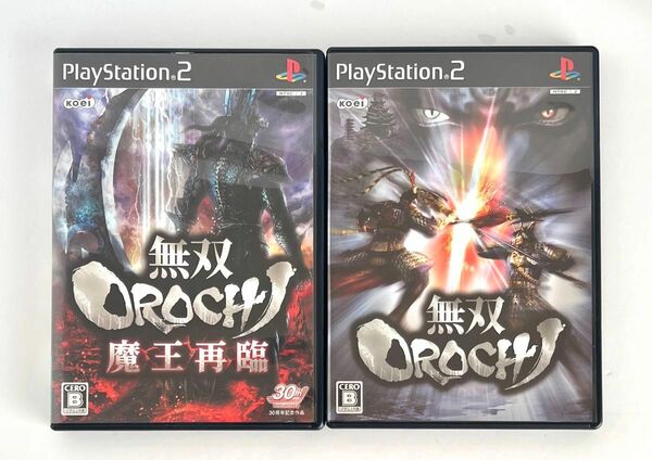 PS２ソフト　無双OROCHI OROCHI魔王降臨　2本セット