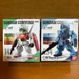 GUNDAM CONVERGE ガンダムコンバージ ジムⅡ ジムスナイパーⅡ 2個セット