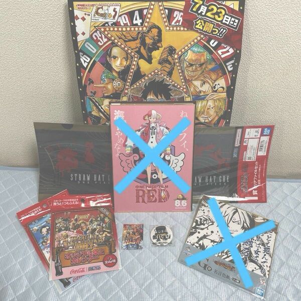 ONEPIECEグッズ 5種