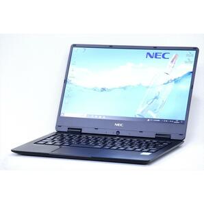 【第7世Core i5】12.5型FHD狭額縁液晶 軽量921g NEC VersaPro VKT12/H-1 i5-7Y54 4GB 128GB SSD Webカメラ Win10Pro フルHD 1920x1080の画像1