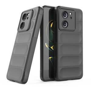 C赤字セール 黒 Xiaomi 13T / 13T Pro ケース 衝撃吸収 カバー シャオミ XIG04 本体 保護 米軍 丈夫 耐衝撃 超頑丈 ソフト シリコン