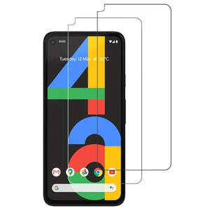 在庫処分 2枚入り Google Pixel 4a 強化 ガラス フィルム グーグル ピクセル 画面 液晶 保護 シート シール カバー 頑丈 Glass Film 9H