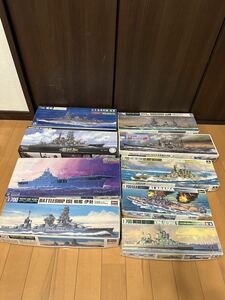 127 1円スタート プラモデルまとめ　日本海軍　アメリカ海軍　イギリス海軍　米国　日本　戦艦　TAMIYA AOSHIMA NICHIMO レア　ジャンク