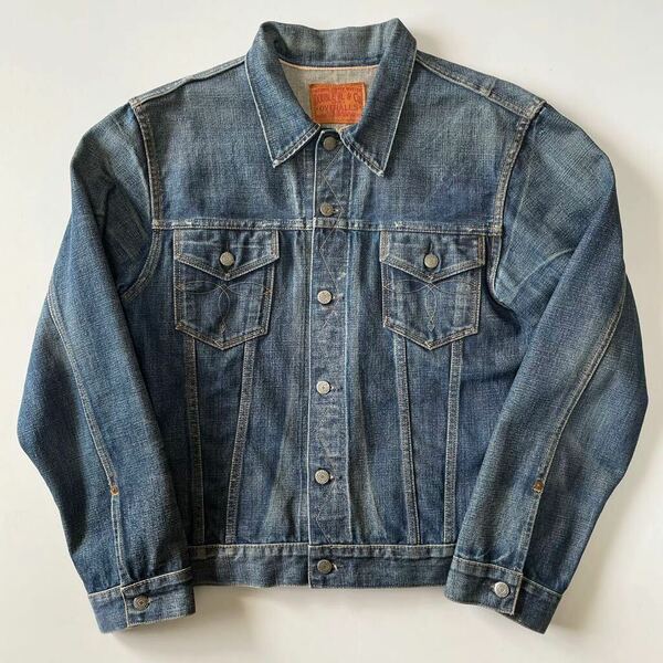 【希少/USA製】RRL “Denim Jacket” L Levi’s 3rd 557XX トラッカー デニム ジャケット Ralph Lauren ヴィンテージ