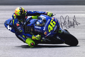 ☆SALE☆ バレンティーノ・ロッシ 直筆サインフォト MotoGP Valentino Rossi