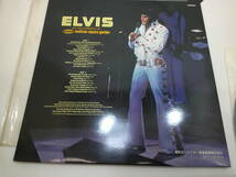 LP エルビスプレスリー レコード 日本版英文歌詞付き ライヴ Elvis Presley inNewyork madison square garden_画像3