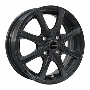 送料無料 165/65R14 新品タイヤホイールセット 14x4.5 +45 100x4 MAXTREK マックストレック EXTREME R/T.RWL ホワイトレター 4本セットの画像3