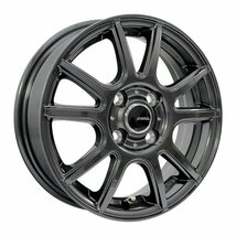 送料無料 155/65R14 新品タイヤホイールセット 14x4.5 +45 100x4 GOODYEAR グッドイヤー ICE NAVI 7 スタッドレス 4本セット_画像3