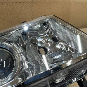 【レンズ美品】スズキ スペーシア カスタム MK32S MK42S 右ヘッドライト HID KOITO コイト 100-59191 35120-70K80 打刻 B【R6-861C-O2】NTの画像3