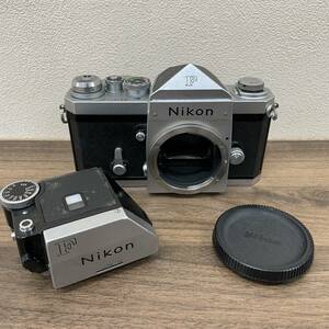 [S3-16]【動作確認済】Nikon ニコン F アイレベル ボディ シルバー フォトミックファインダー 付 フィルムカメラ 一眼レフ