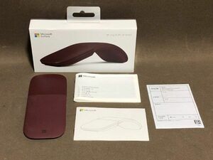 美品◎マイクロソフト Surface Arc Mouse バーガンディ CZV-00017