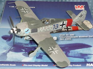 1/48 FW190A-8waruta- Dahl . machine Stab JG300 Jan1945 hobby master 