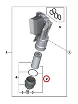 BMW MINI ミニクラブマン(F54) BB20M用 オイルフィルター_画像2