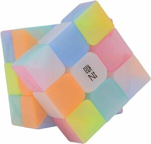  Magic Cube pastel color intellectual training puzzle adult child jelly Cube 3x3