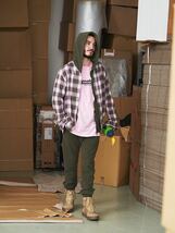 【新品同様】【名作】nonnative HANDYMAN SHIRT COTTON OMBRE PLAID check チェックシャツauraleesandinistasophunusedwacko23AW23ss24ss_画像2