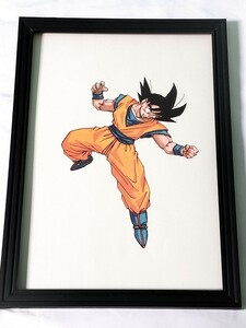 ドラゴンボール A4サイズ 複製原画 孫悟空■額装品■少年ジャンプ 鳥山明 B