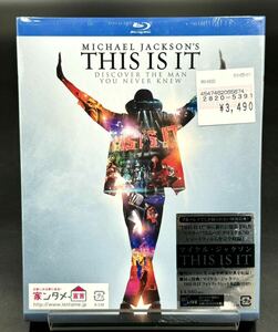 K.. 【未開封】 マイケル・ジャクソン　THIS IS IT [動作未確認] Blu-ray ブルーレイ　Michael Jackson