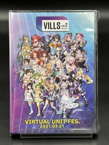 K.. 未開封　VILLS vol.2 VIRTUAL UNIT FES. 2021.03.21 [動作未確認] Blu-ray バーチャルユニットフェス　VTuber