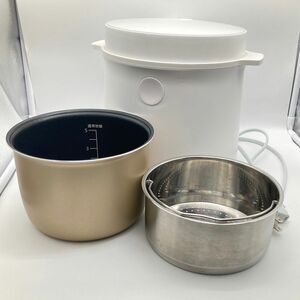 LOCABO 糖質カット炊飯器 JM-C20E-W ホワイト 美品