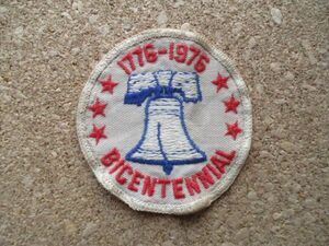 70s フィラデルフィア・フィリーズ生誕200周年BICENTENNIAL 1776-1976ワッペンMLB/野球Philadelphia PhilliesビンテージPATCH大リーグ D21