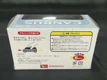 【非売品】ダイハツ 新型ムーヴキャンバス MOVE CANBUS ミニカー シャイニングホワイトパール× レーザーブルークリスタルシャイン 成約記_画像3