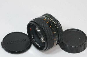 【 中古品 】CONTAX CarlZeiss Planar 50mmF1.4 MM コンタックス [管CX2470]