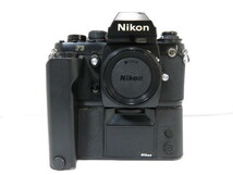 【 中古現状品 】Nikon F3 アイレベル ボディー MD-4 モータードライブ付 ニコン フイルムカメラ [管NI2447]_画像1