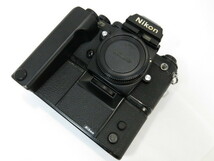 【 中古現状品 】Nikon F3 アイレベル ボディー MD-4 モータードライブ付 ニコン フイルムカメラ [管NI2447]_画像3