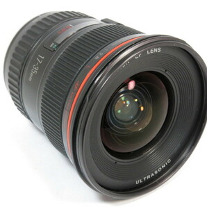 【 ジャンク品】Canon EF 17-35ｍｍ F2.8L USM レンズ 純正フード付き キャノン [管CN2489]の画像8